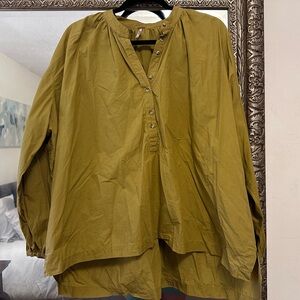Free People green top in size M